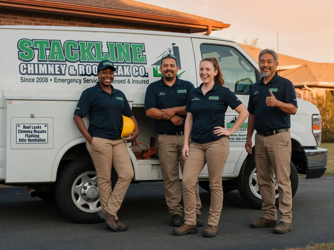 Chimney flashing repair company in Halsey, OR